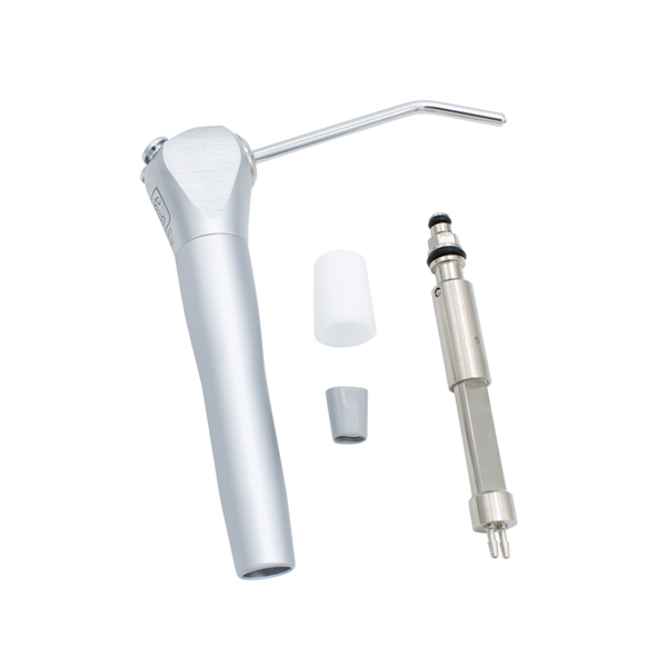 Syringe, Valve Core, autoclavable, w/Gray Straight Tubing